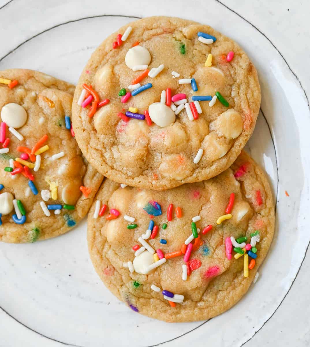 How to Make the Easiest Confetti Skillet Cookie ⋆ Growing Up Cali