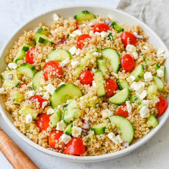 Mediterranean Quinoa Salad – Modern Honey