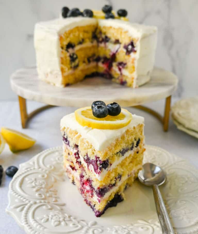 Lemon Blueberry Cake – Modern Honey