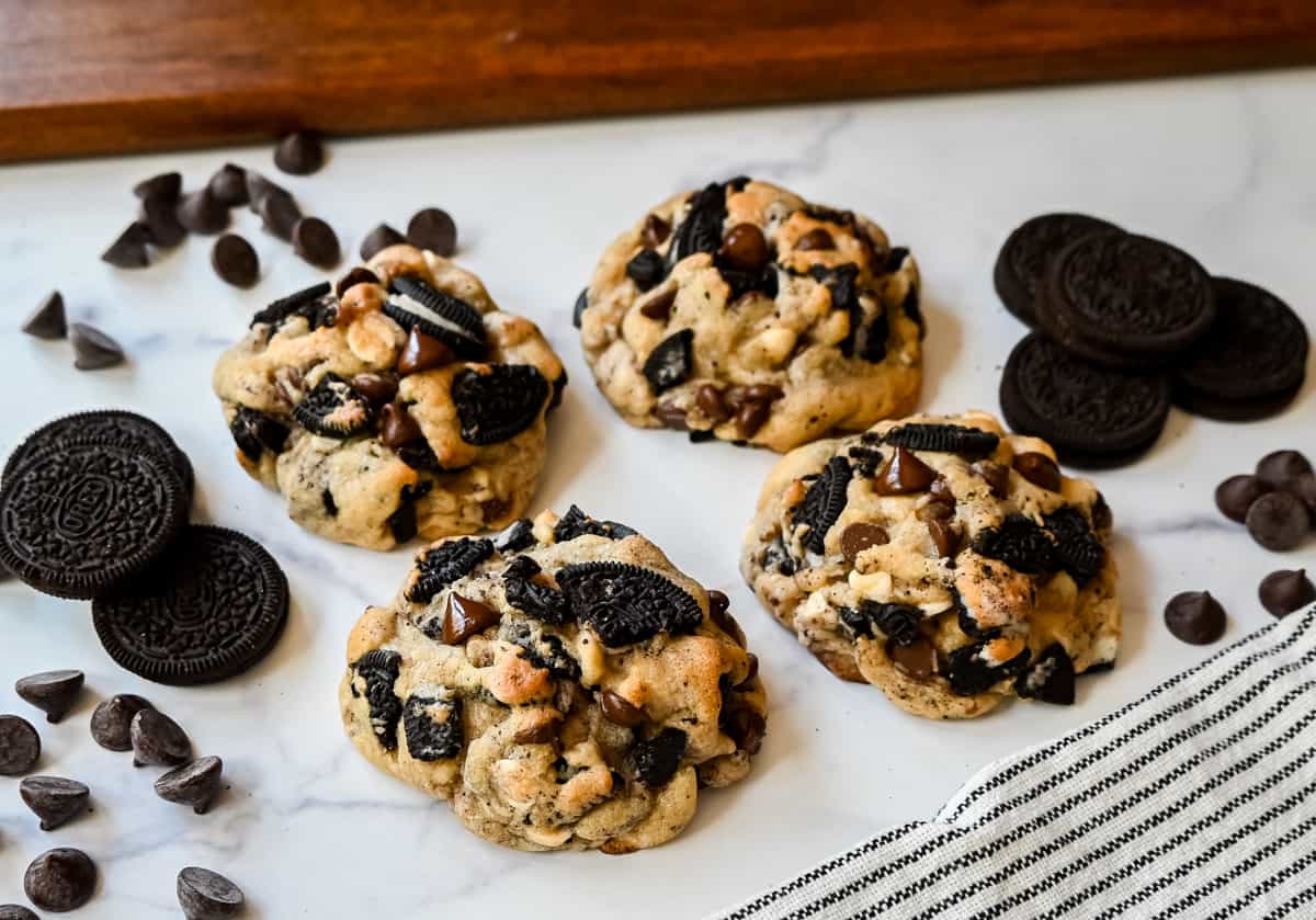 Cookies and Cream Cookies - Baran Bakery
