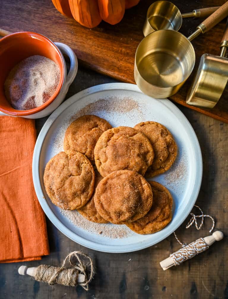 Best Pumpkin Snickerdoodles – Modern Honey