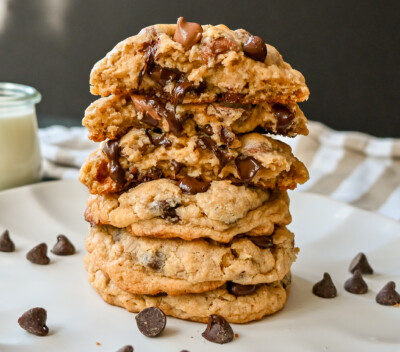 Bakery Style Oatmeal Chocolate Chip Cookies – Modern Honey