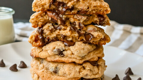 Bakery Style Oatmeal Chocolate Chip Cookies – Modern Honey