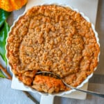 Best Sweet Potato Casserole. This creamy sweet potato casserole with a brown sugar topping is one of the most popular Thanksgiving side dish recipes. Everyone loves it! It is so easy and can be made ahead of time. It is the perfect holiday side dish recipe.