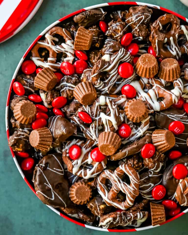 Jingle Jangle Christmas Chocolate Snack Mix – Modern Honey