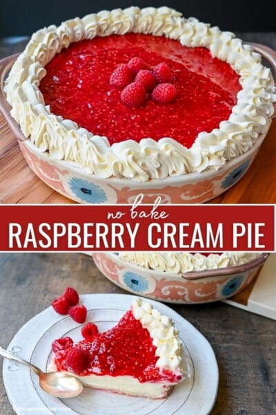 Raspberry Cream Pie – Modern Honey