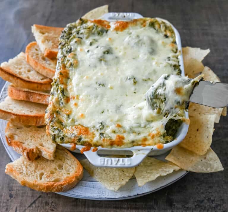 Hot Spinach Artichoke Dip – Modern Honey