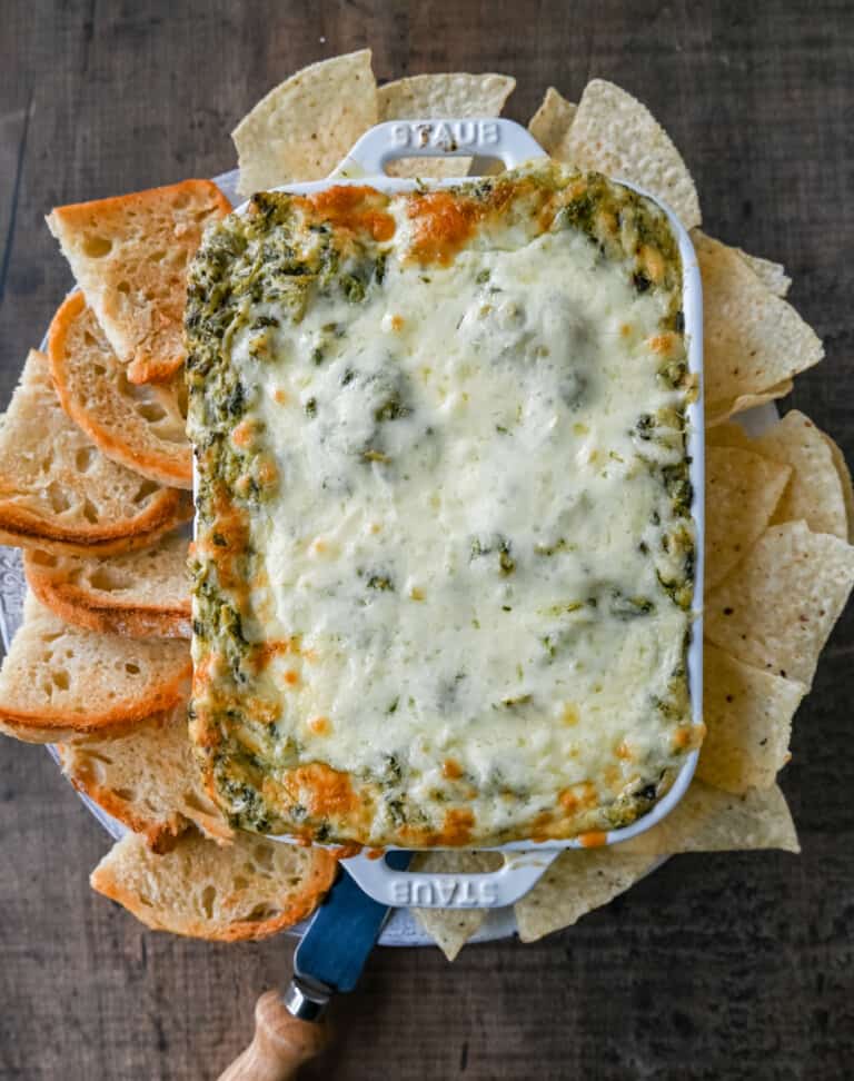 Hot Spinach Artichoke Dip – Modern Honey