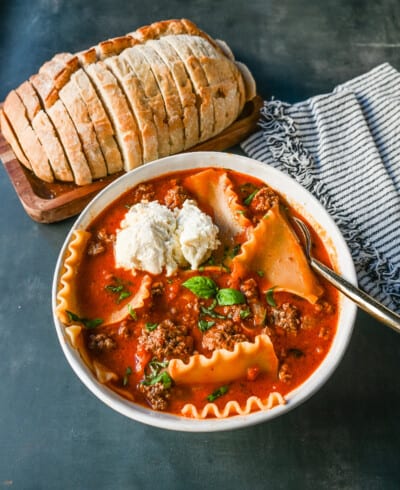 Lasagna Soup – Modern Honey