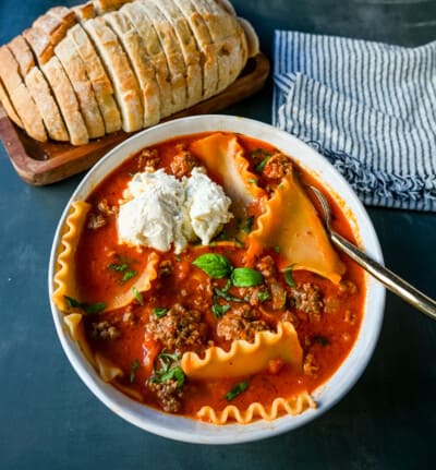 Lasagna Soup – Modern Honey