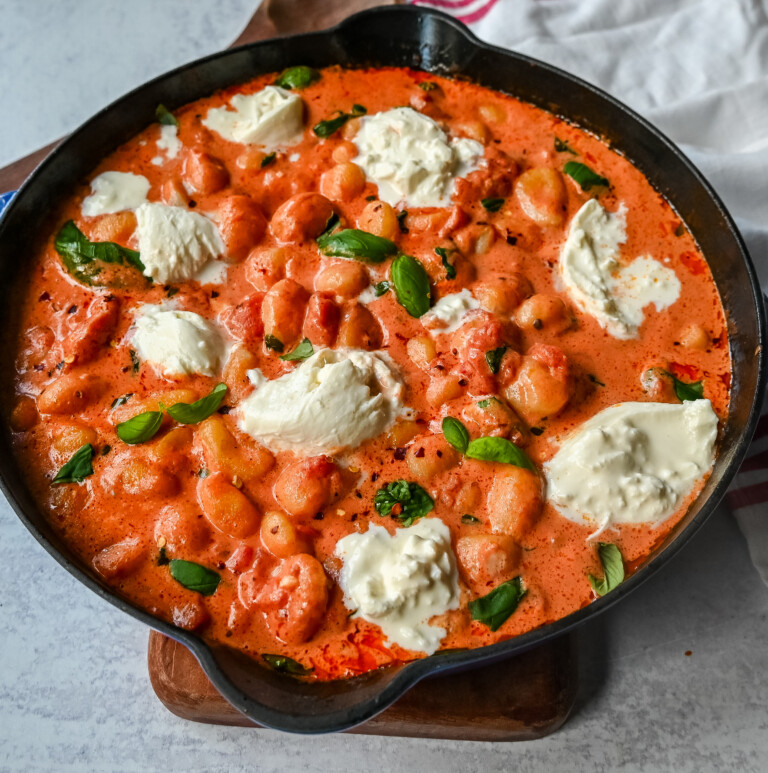 Creamy Tomato Gnocchi With Burrata Modern Honey 4528