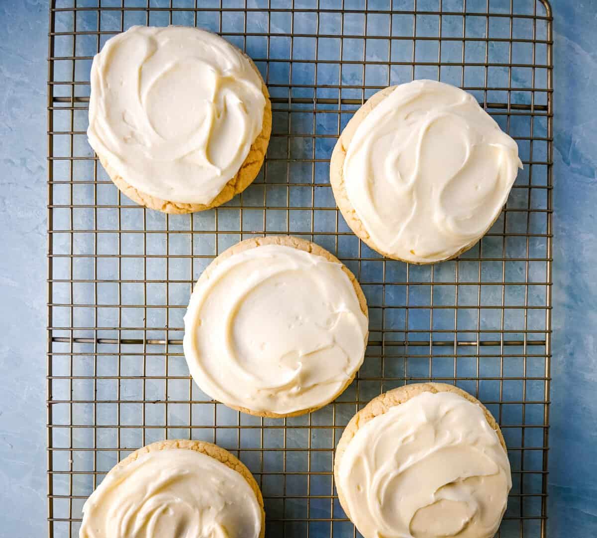 Frosted Sugar Cookies