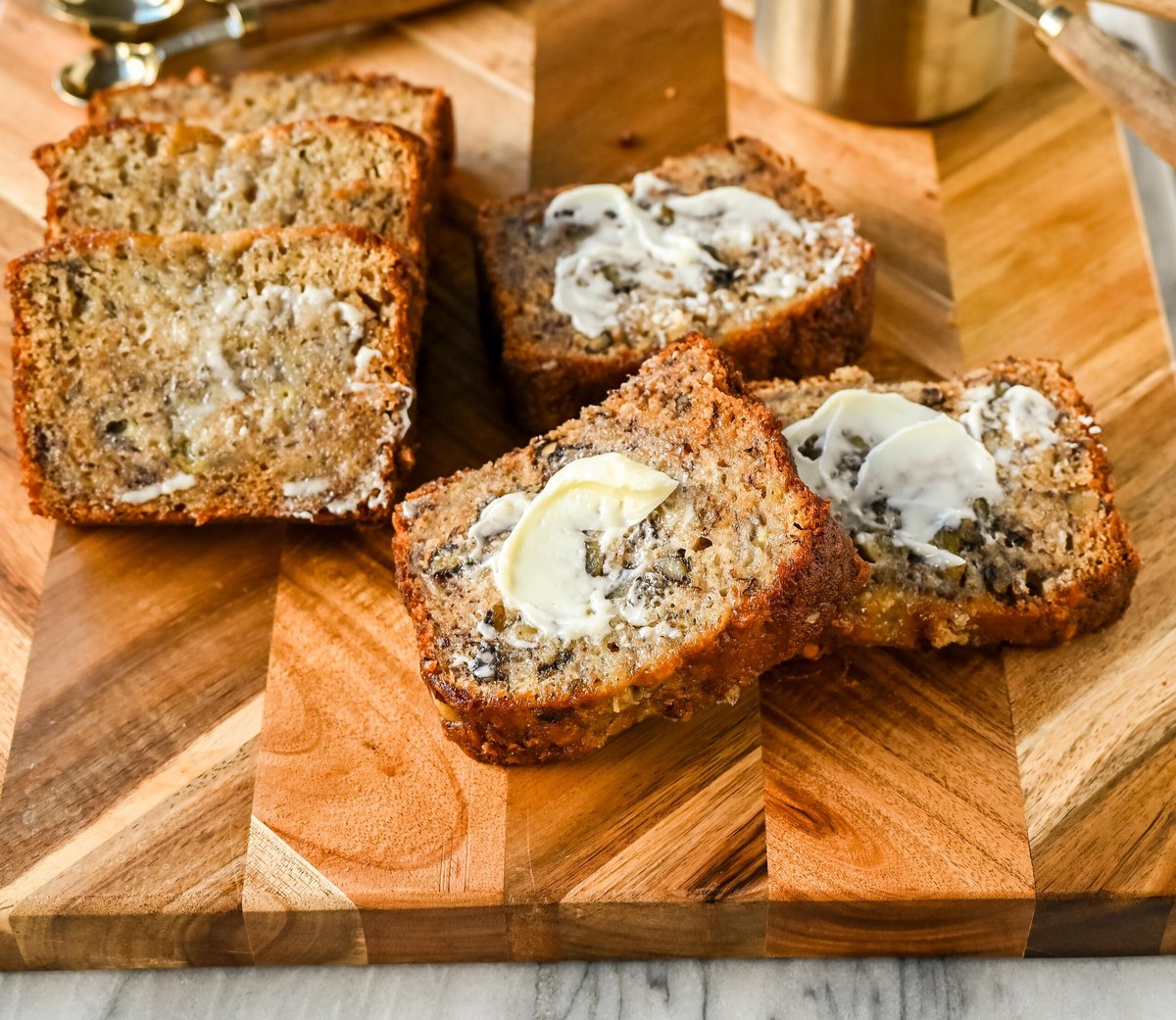 How to make the famous, award-winning Flour Bakery Banana Bread. This is the best banana nut bread recipe and is perfectly moist with sweet banana flavor. 