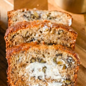 How to make the famous, award-winning Flour Bakery Banana Bread. This is the best banana nut bread recipe and is perfectly moist with sweet banana flavor.