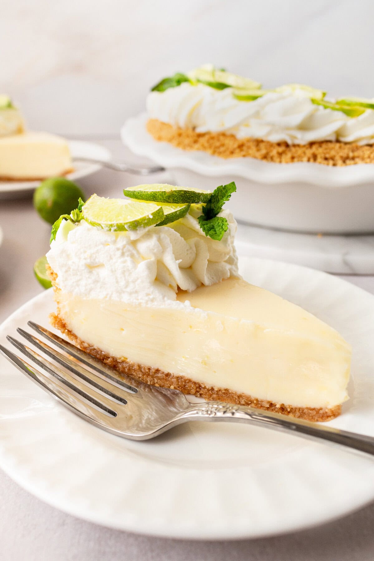 Learn how to make the best key lime pie with a perfectly sweet and buttery graham cracker crust. This easy key lime pie recipe features fresh key lime juice for a tangy, refreshing filling, balanced with the sweetness of condensed milk. Ideal for summer gatherings or as a classic dessert, follow our step-by-step guide to create this homemade key lime pie that everyone will love!