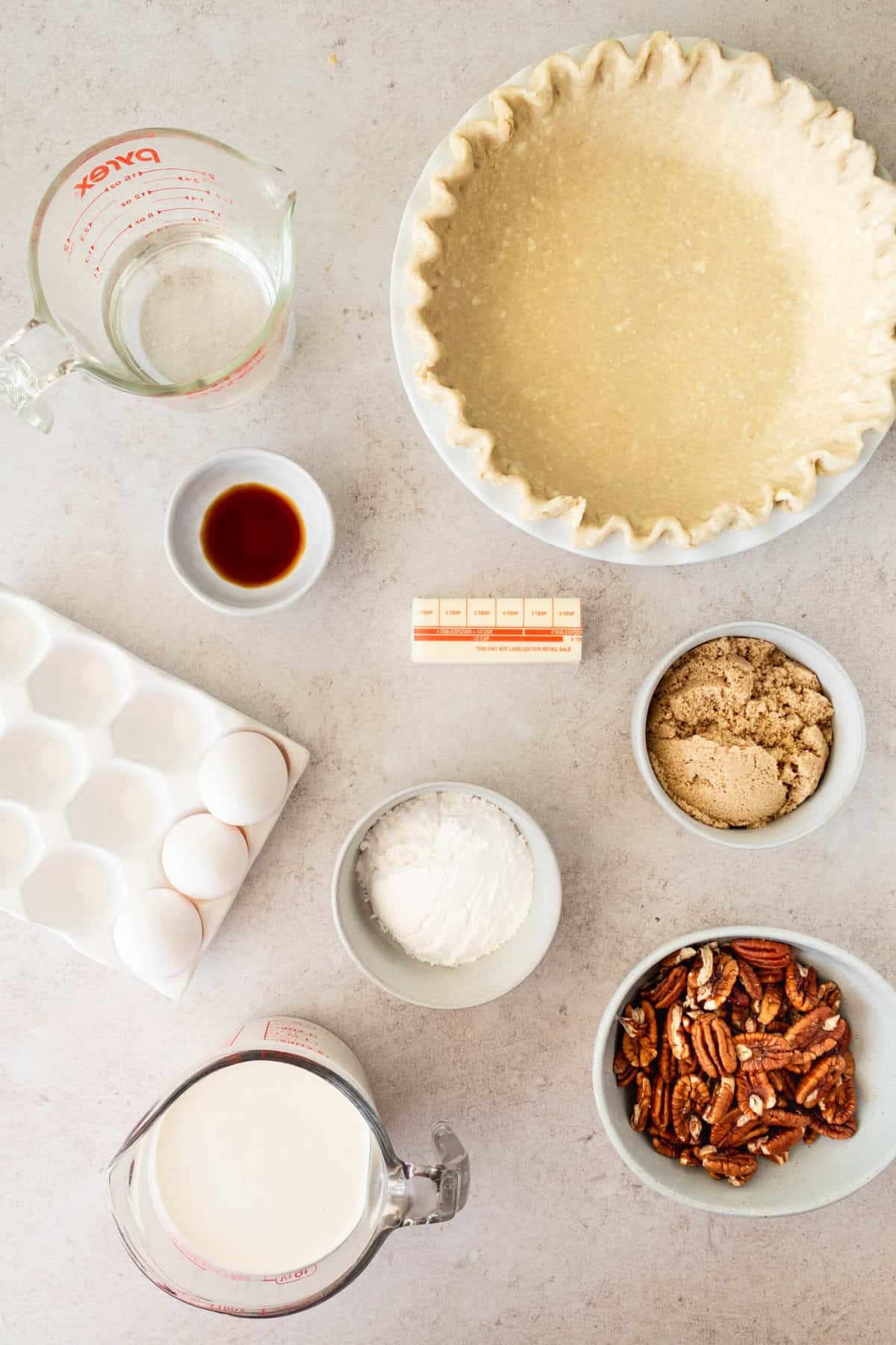 Pecan Pie Ingredients