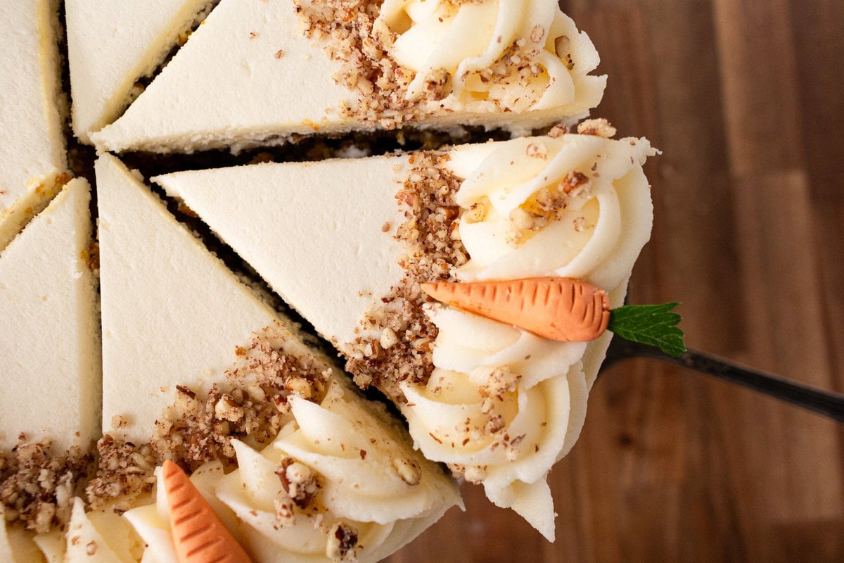 The Best Carrot Cake Recipe. A moist, tender homemade carrot cake covered in a sweet cream cheese frosting. The perfect carrot cake recipe!