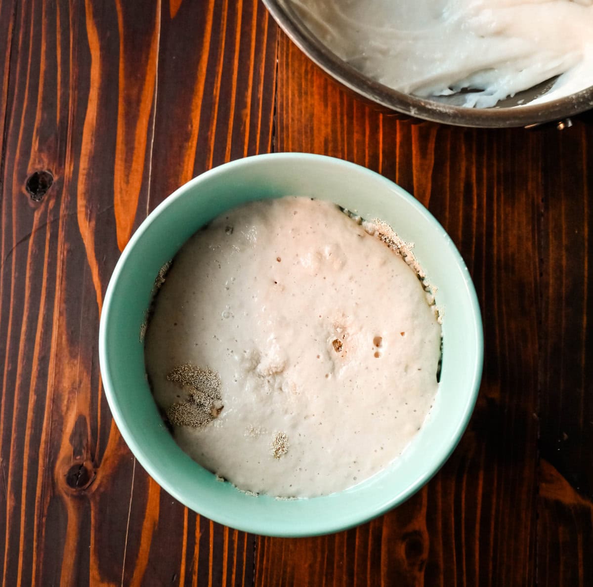 bubbling yeast for japanese milk bread dinner rolls. How to know if yeast is working.