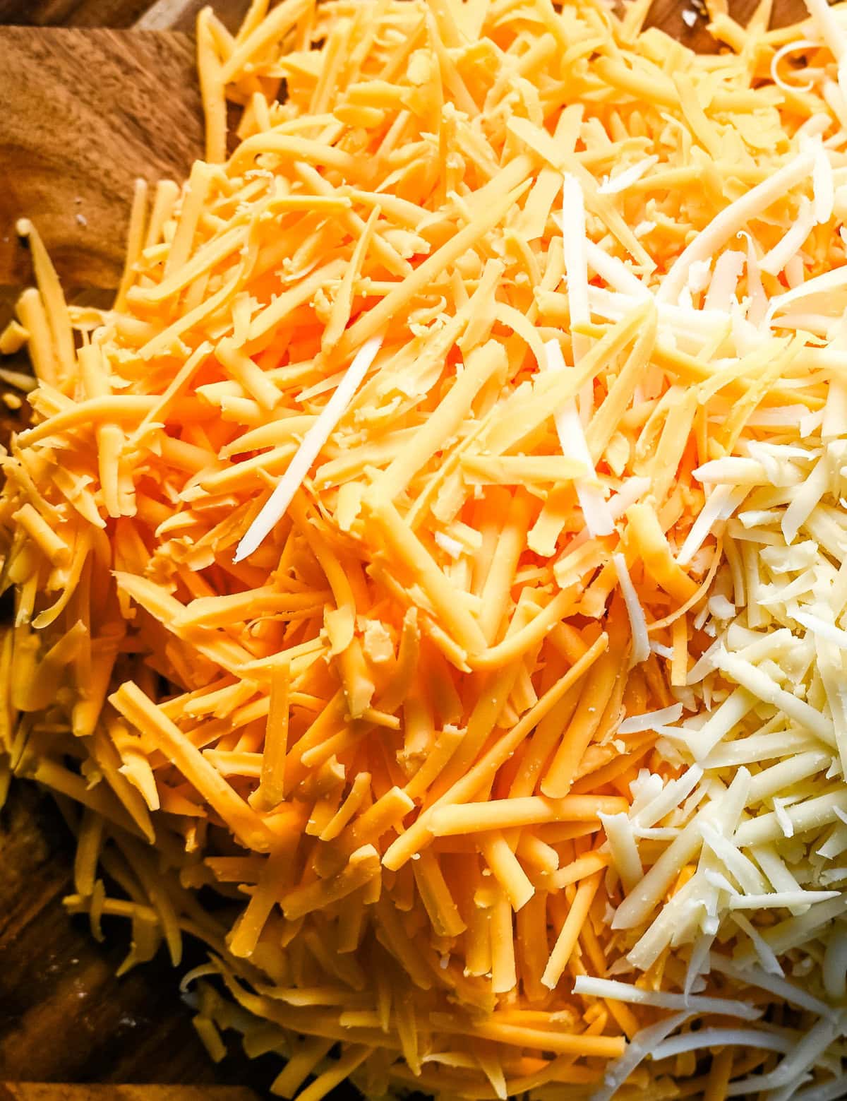 grated cheese for homemade mac and cheese