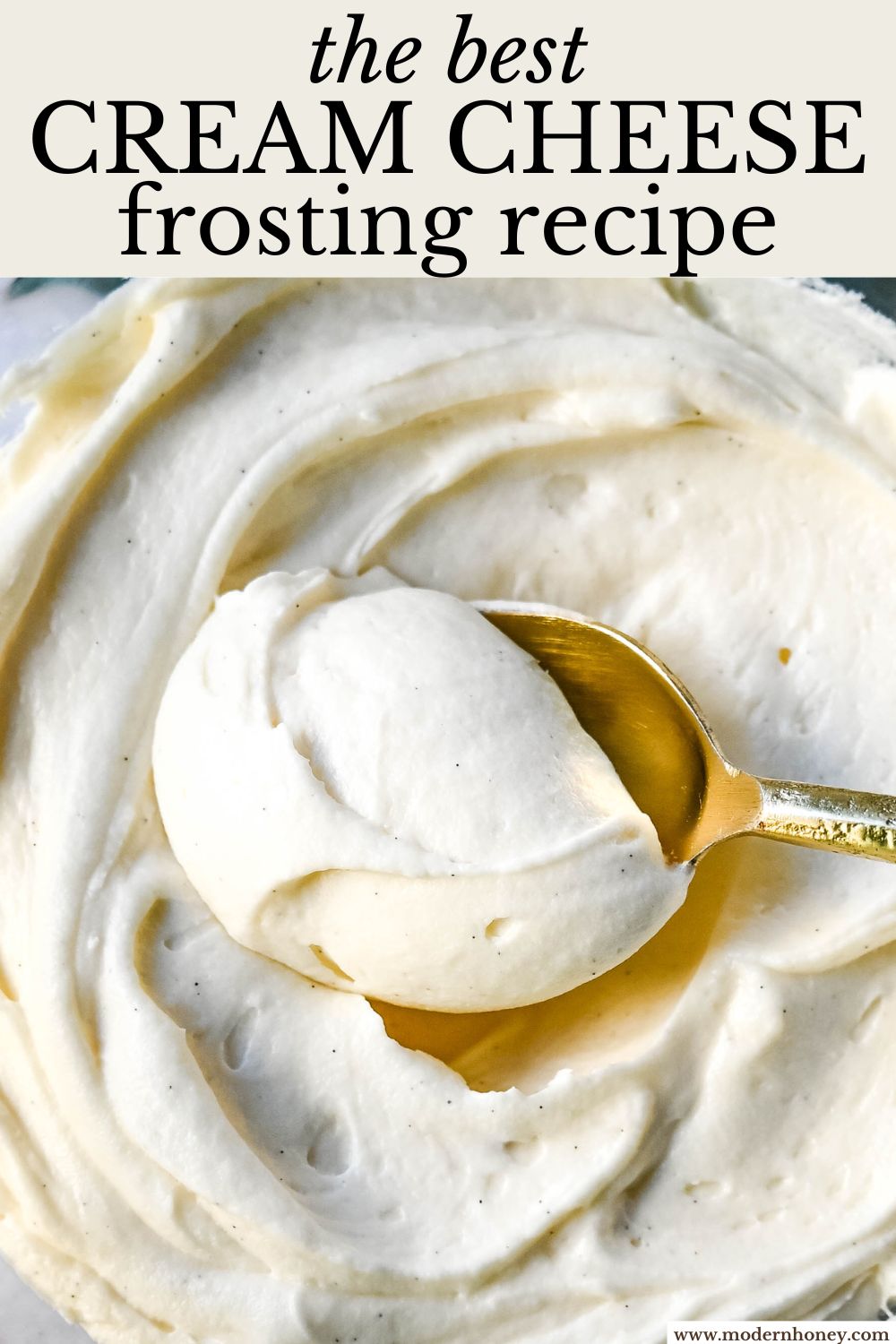 How to make the silkiest, creamiest cream cheese frosting with the perfect amount of sweetness and tang. Sharing the secrets and tips and tricks for making the best cream cheese frosting recipe, which is perfect for adding to so many desserts.