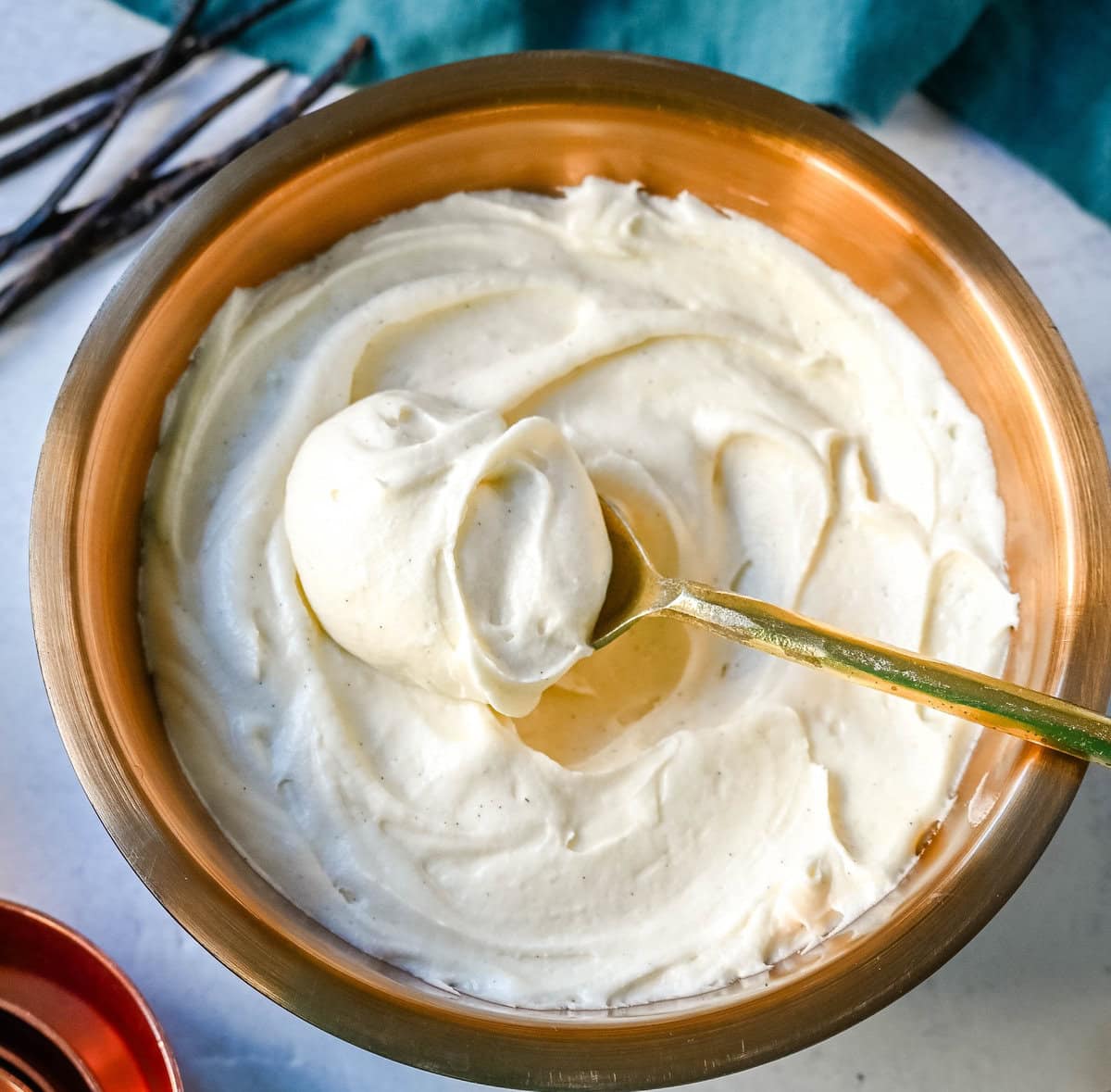 How to make the silkiest, creamiest cream cheese frosting with the perfect amount of sweetness and tang. Sharing the secrets and tips and tricks for making the best cream cheese frosting recipe, which is perfect for adding to so many desserts.