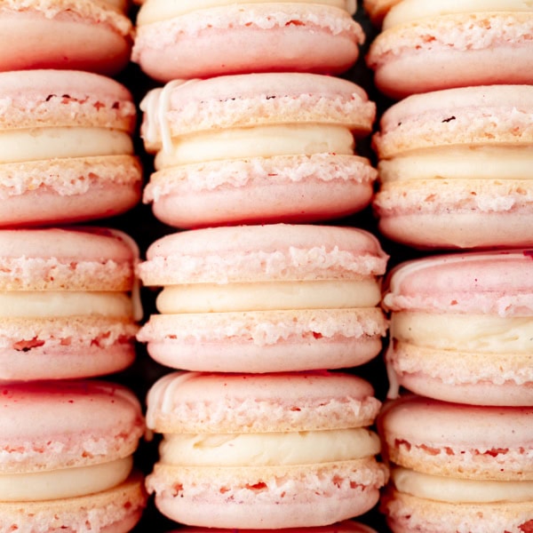 French macarons are delicate sandwich cookies renowned for their crisp shells, airy interiors, and signature “feet” at the base. The best macarons made with whipped egg whites, almond flour, and sugar, they boast a sweet flavor that complements an array of fillings. While they have a reputation for being finicky, mastering these homemade macarons can be done with these tips and tricks.