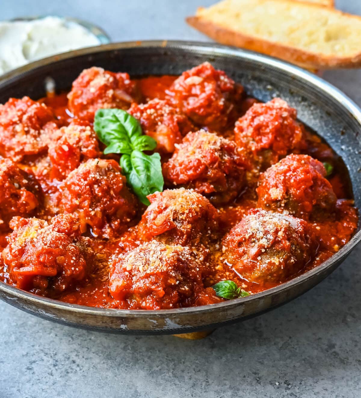 Ricotta Parmesan Meatballs. How to make the juiciest, moist meatballs made with creamy ricotta cheese and parmesan cheese. Sharing all of the tips for making the best ricotta meatballs.

