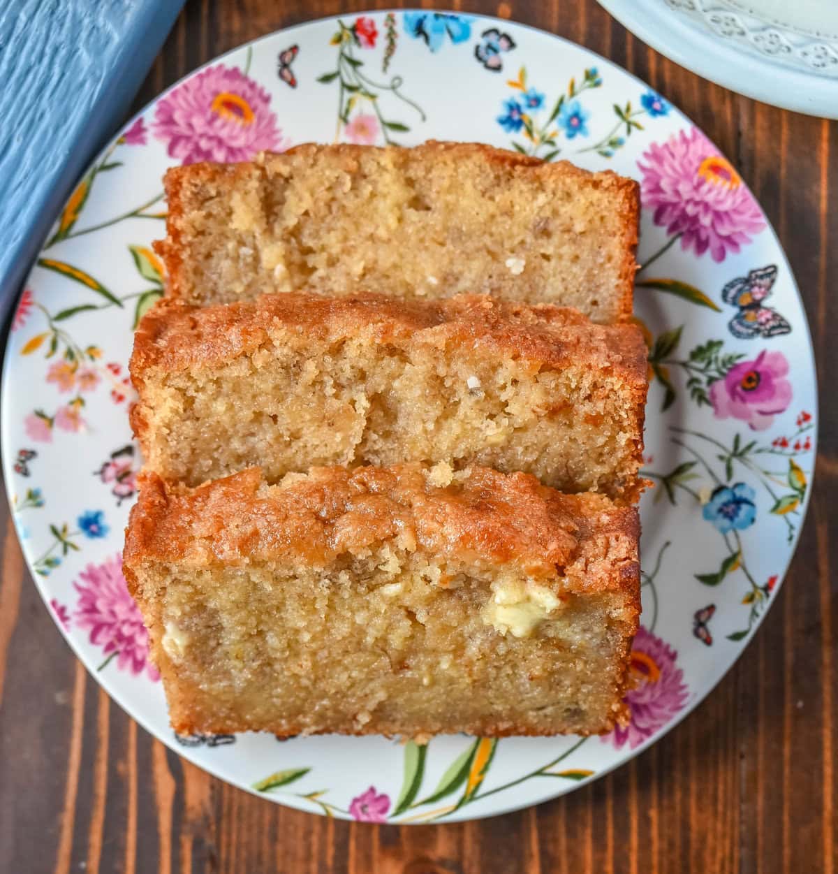 If you are looking for a moist, tender, flavorful, melt-in-your-mouth banana bread, this is the best banana bread recipe! It is made with both butter and oil, sour cream and buttermilk, and ripe, sweet bananas for baking up the most perfect banana bread.